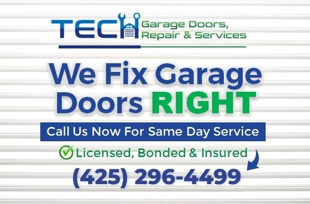 TECH Garage Door, Repair & Services Of Kirkland